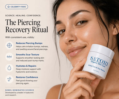 Critical Care Piercing Bump & Scar Reducer Satori Cosmetics
